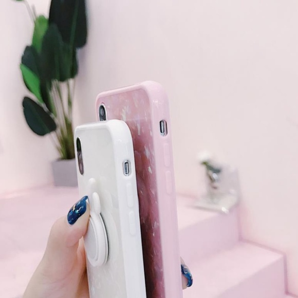 *NEW iPhone 7/8/Plus/6/6S Shell Ring Holder Case - Picture 8 of 8